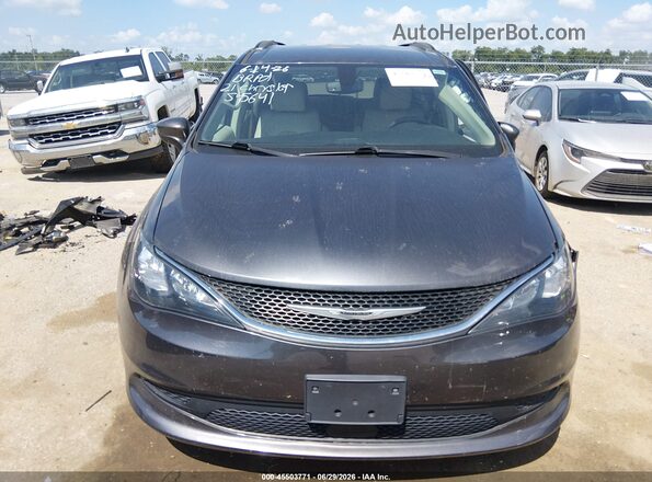 2C4RC1DG0MR545641 2021 CHRYSLER VOYAGER Gray Widok zestawu wskaźników