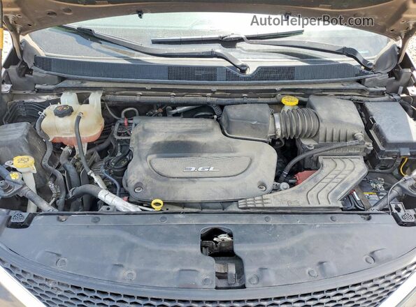 2C4RC1DG1HR535836 2017 CHRYSLER PACIFICA Золотой Вид подкапотного пространства