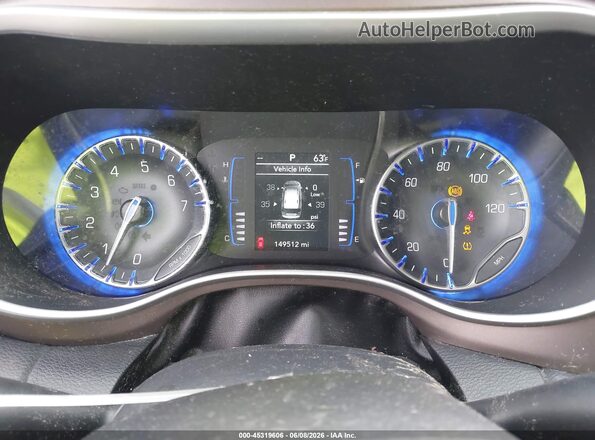 2C4RC1DG1LR151600 2020 CHRYSLER VOYAGER Gray Vista de los asientos traseros
