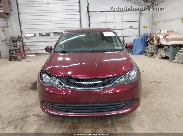 2C4RC1DG2HR634326 2017 CHRYSLER PACIFICA Red Widok zestawu wskaźników