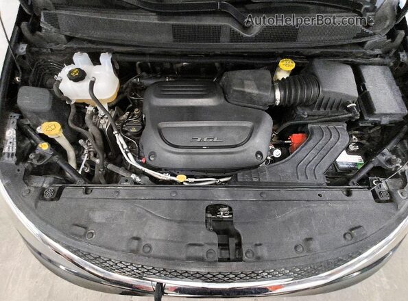 2C4RC1DG2MR509014 2021 CHRYSLER VOYAGER Black Շարժիչի բաժամունքի տեսք