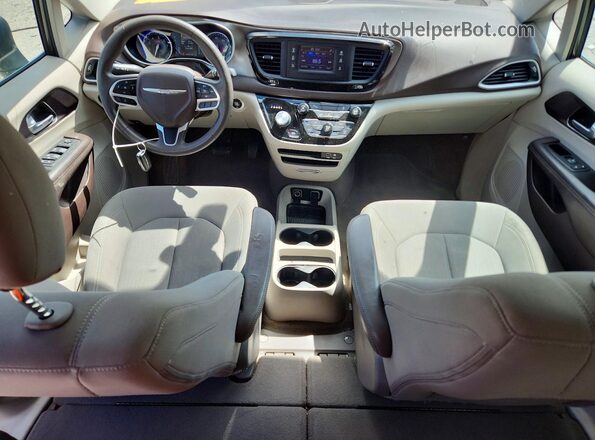 2C4RC1DG3HR526300 2017 CHRYSLER PACIFICA Charcoal წინა პანელის ხედი