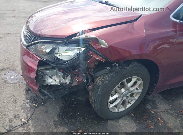 2C4RC1DG3MR547271 2021 CHRYSLER VOYAGER Maroon Դիմացի տեսք