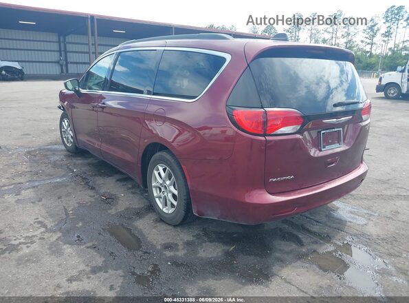 2C4RC1DG3MR547271 2021 CHRYSLER VOYAGER Maroon Հետևի ձախ