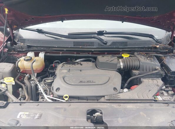 2C4RC1DG3MR547271 2021 CHRYSLER VOYAGER Maroon Հետևի տեսք