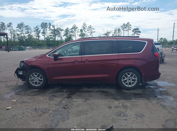 2C4RC1DG3MR547271 2021 CHRYSLER VOYAGER Maroon Սալոնի 360 աստիճան տեսք
