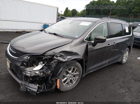 2C4RC1DG3MR551983 2021 CHRYSLER VOYAGER Gray წინა მარცხენა ხედი სამი მეოთხედიდან