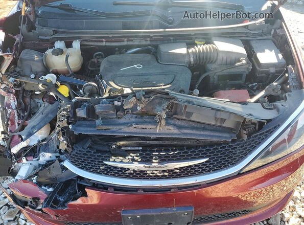 2C4RC1DG4MR506700 2021 CHRYSLER VOYAGER Бордовый Вид подкапотного пространства