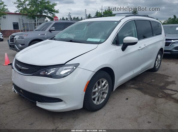 2C4RC1DG4MR533671 2021 CHRYSLER VOYAGER White წინა მარცხენა ხედი სამი მეოთხედიდან