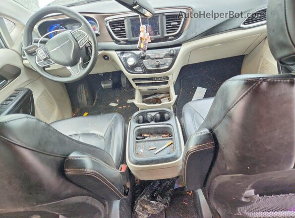 2C4RC1DG5MR512473 2021 CHRYSLER VOYAGER Gray Widok deski rozdzielczej