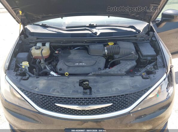 2C4RC1DG6HR507336 2017 CHRYSLER PACIFICA Black უკანა ხედი