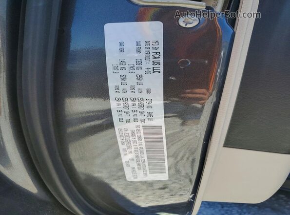 2C4RC1DG6HR515842 2017 CHRYSLER PACIFICA Gray VIN sticker view