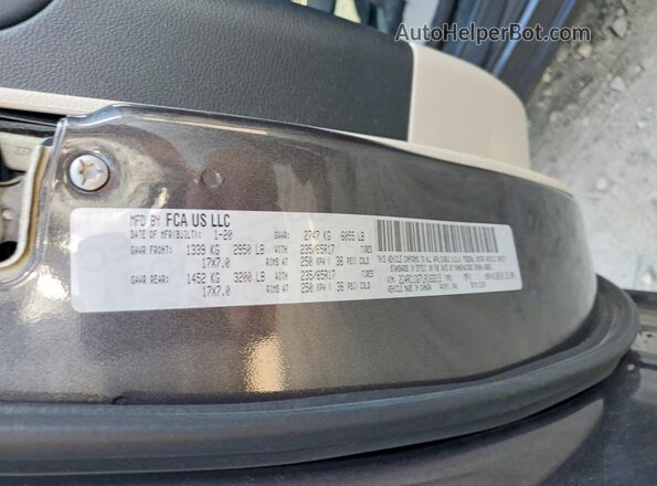 2C4RC1DG7LR163315 2020 CHRYSLER VOYAGER Green Vista interior de 360 grados
