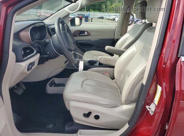 2C4RC1DG7MR526150 2021 CHRYSLER VOYAGER Burgundy Front interior view
