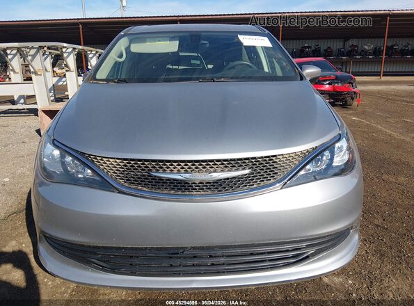 2C4RC1DG9HR508030 2017 CHRYSLER PACIFICA Silver წინა ხედი