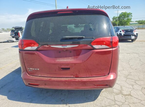 2C4RC1DGXLR148260 2020 CHRYSLER VOYAGER Темно-бордовый Вид сзади