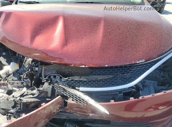 2C4RC1DGXLR148260 2020 CHRYSLER VOYAGER Темно-бордовый Вид подкапотного пространства