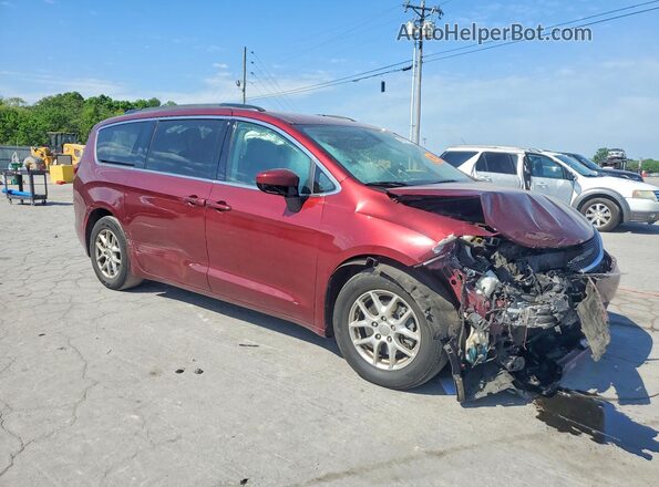 2C4RC1DGXLR148260 2020 CHRYSLER VOYAGER Темно-бордовый Передняя правая четверть