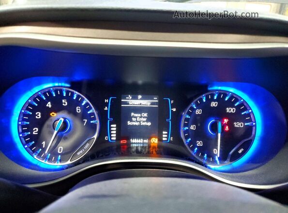 2C4RC1DGXLR257124 2020 CHRYSLER VOYAGER Gray Instrument cluster view