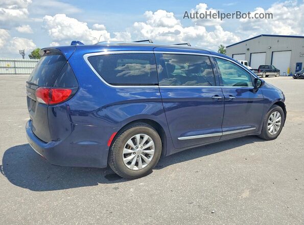 2C4RC1EG0JR293139 2018 CHRYSLER PACIFICA Синий Задняя правая четверть