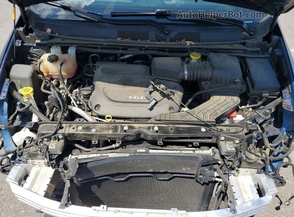 2C4RC1EG0JR293139 2018 CHRYSLER PACIFICA Синий Вид подкапотного пространства