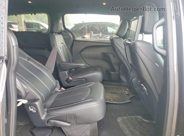 2C4RC1EG1JR293702 2018 CHRYSLER PACIFICA Gray უკანა სალონის ხედი