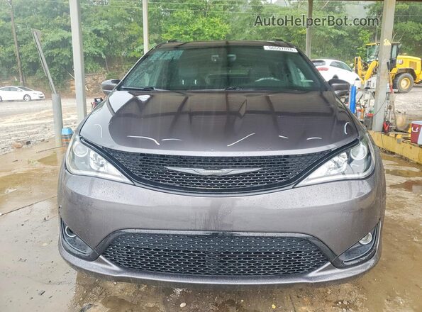 2C4RC1EG1JR293702 2018 CHRYSLER PACIFICA Gray წინა ხედი