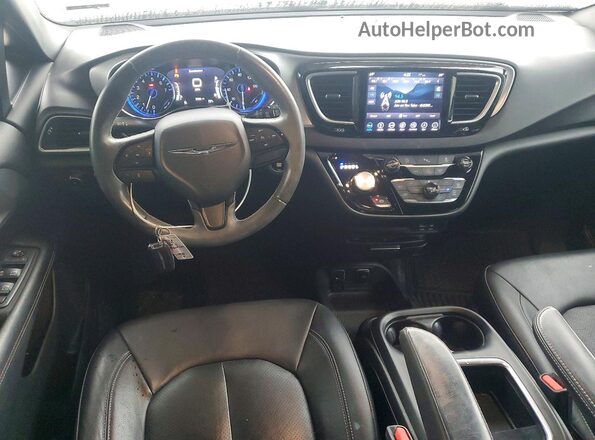 2C4RC1EG1JR293702 2018 CHRYSLER PACIFICA Gray წინა პანელის ხედი