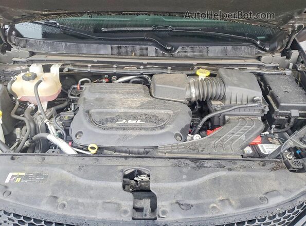 2C4RC1EG1JR293702 2018 CHRYSLER PACIFICA Gray ძრავის განყოფილების ხედი