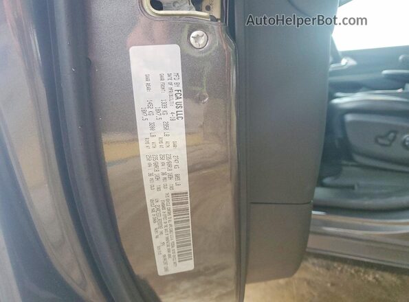 2C4RC1EG1JR293702 2018 CHRYSLER PACIFICA Gray VIN კოდის სტიკერის ხედი