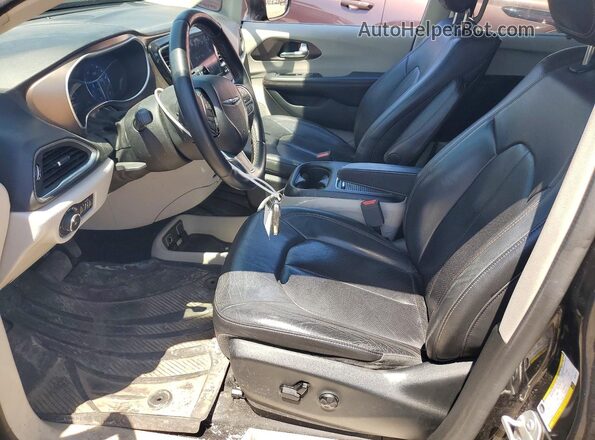 2C4RC1EG1JR294512 2018 CHRYSLER PACIFICA Charcoal წინა სალონის ხედი