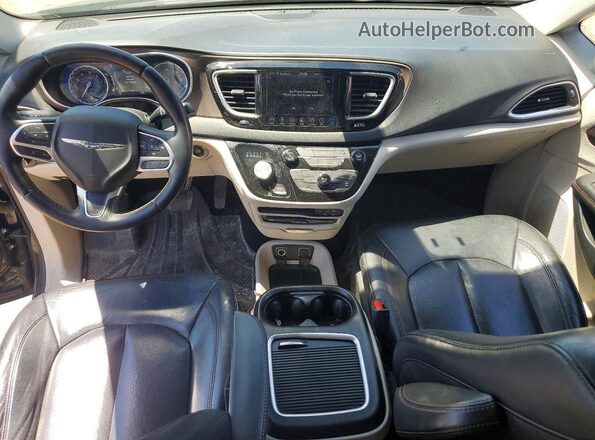 2C4RC1EG1JR294512 2018 CHRYSLER PACIFICA Charcoal წინა პანელის ხედი