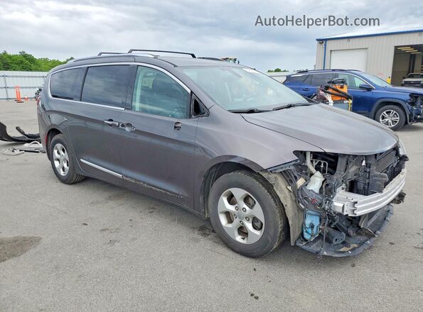 2C4RC1EG2HR584932 2017 CHRYSLER PACIFICA Серый Передняя правая четверть