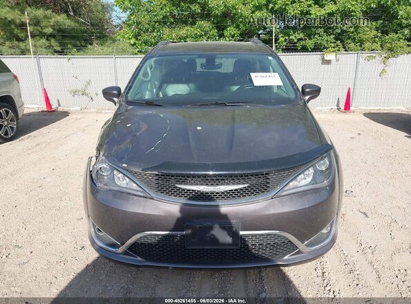 2C4RC1EG2HR851342 2017 CHRYSLER PACIFICA Gray Instrument cluster view