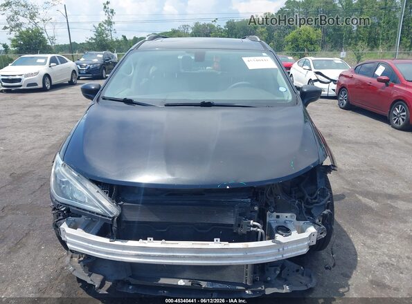 2C4RC1EG2JR193754 2018 CHRYSLER PACIFICA Black Вид щитка приладів