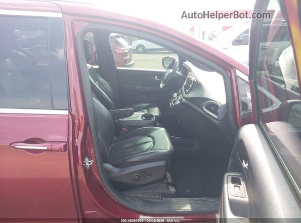 2C4RC1EG2LR133041 2020 CHRYSLER PACIFICA Maroon წინა სალონის ხედი