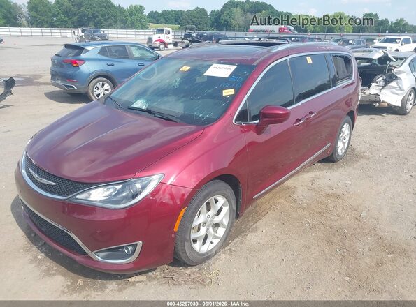 2C4RC1EG2LR133041 2020 CHRYSLER PACIFICA Maroon წინა ხედი