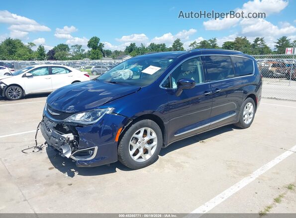 2C4RC1EG2LR251042 2020 CHRYSLER PACIFICA Blue წინა მარცხენა ხედი სამი მეოთხედიდან
