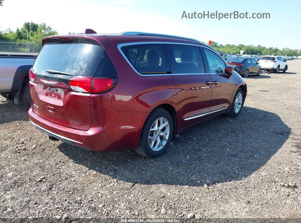 2C4RC1EG3HR518812 2017 CHRYSLER PACIFICA Maroon Trasero derecho