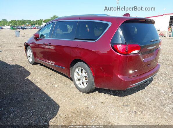 2C4RC1EG3HR518812 2017 CHRYSLER PACIFICA Maroon Trasero izquierdo