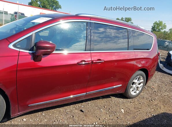 2C4RC1EG3HR518812 2017 CHRYSLER PACIFICA Maroon Vista interior de 360 grados