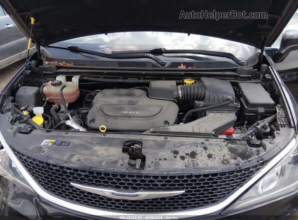 2C4RC1EG4HR778510 2017 CHRYSLER PACIFICA Black უკანა ხედი