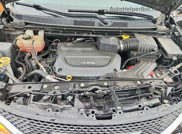 2C4RC1EG5HR637851 2017 CHRYSLER PACIFICA Gray Vista del compartimento del motor