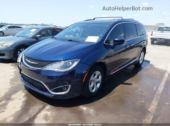 2C4RC1EG5HR763367 2017 CHRYSLER PACIFICA Blue Передня ліва чверть