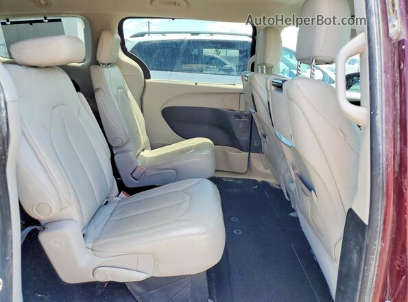 2C4RC1EG6HR763930 2017 CHRYSLER PACIFICA Red Vista interior trasera