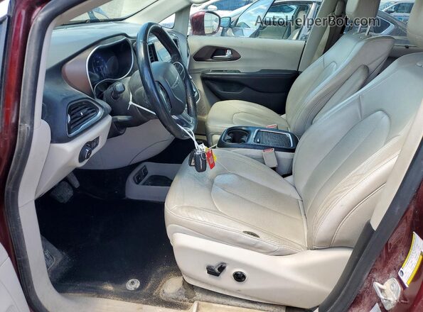 2C4RC1EG6HR763930 2017 CHRYSLER PACIFICA Red Vista interior delantera