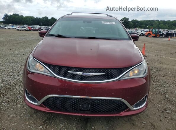2C4RC1EG6JR127319 2018 CHRYSLER PACIFICA Red Widok z przodu