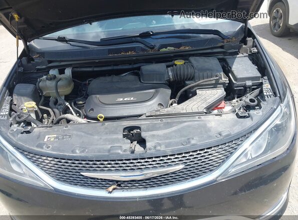 2C4RC1EG6JR273185 2018 CHRYSLER PACIFICA Black Հետևի տեսք