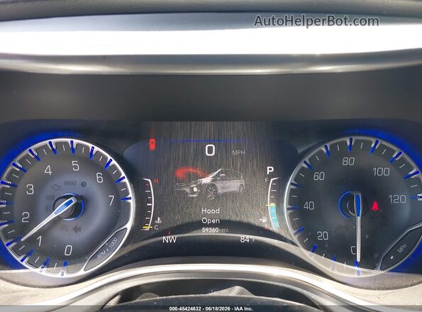 2C4RC1EG6JR330503 2018 CHRYSLER PACIFICA Gray Հետևի նստատեղերի տեսք