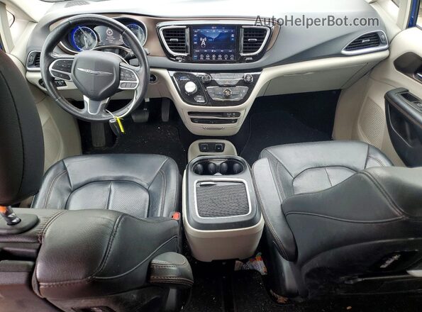 2C4RC1EG7KR604048 2019 CHRYSLER PACIFICA Blue Առջևի վահանակի տեսք